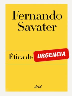 Ética de urgencia - ebook